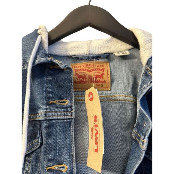 NWT Levi’s hybrid original trucker jacket size small - Picture 5 of 8